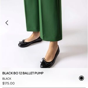 Wonders Black Ballerina Flat